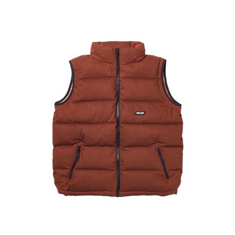 Palace REACTO PUFF ZIP OFF JACKET ORANGE