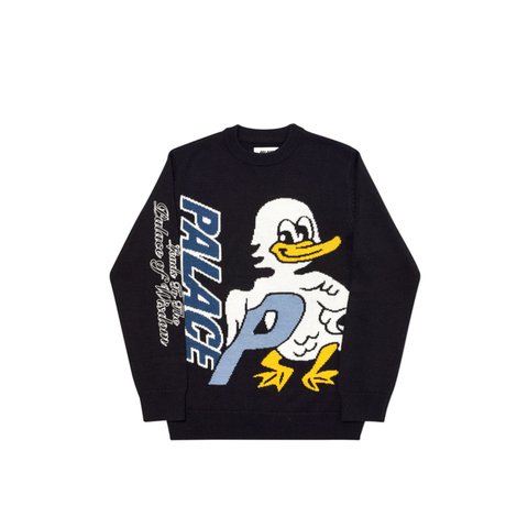 Palace DUCK OUT KNIT BLACK - Colorway
