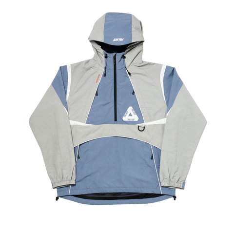 Palace P-DURA SHELL TOP GREY / SLATE / WHITE - Colorway