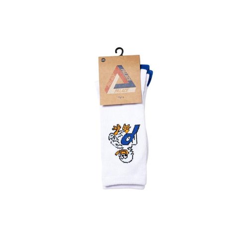 Palace DUCK OUT SOCK WHITE