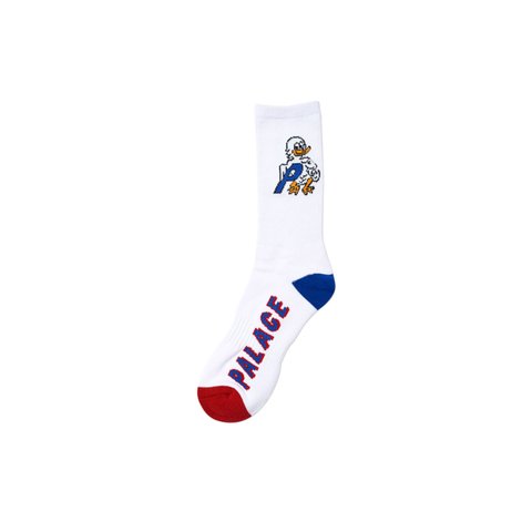 Palace DUCK OUT SOCK WHITE - Colorway