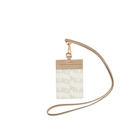 Palace PALACE NECK CARD HOLDER CREAM - Colorway