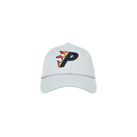 Palace FLAMING P 6-PANEL GREY - Colorway