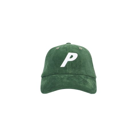 Palace P CORD 6-PANEL GREEN - Colorway