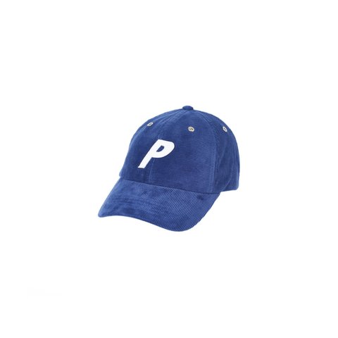 Palace P CORD 6-PANEL BLUE - Colorway
