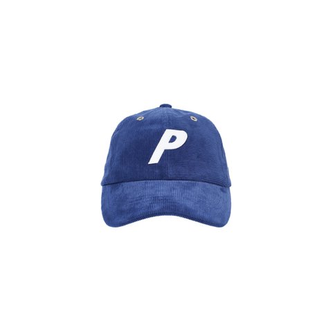 Palace P CORD 6-PANEL BLUE - Colorway