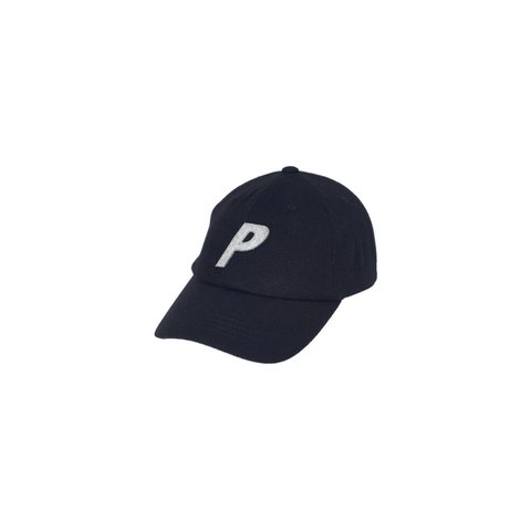 Palace P WOOL 6-PANEL BLACK - Colorway