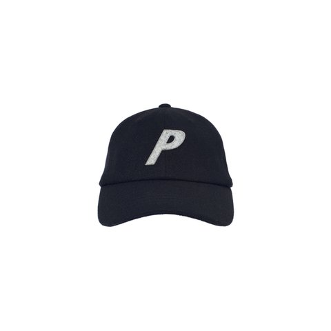 Palace P WOOL 6-PANEL BLACK - Colorway