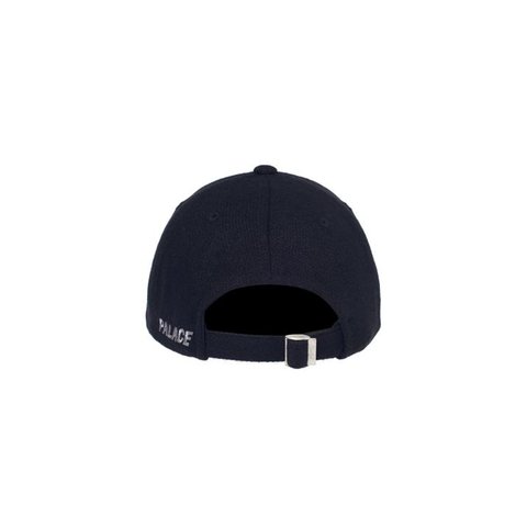 Palace P WOOL 6-PANEL BLACK