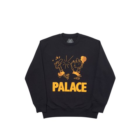 Palace KO CREW BLACK - Colorway