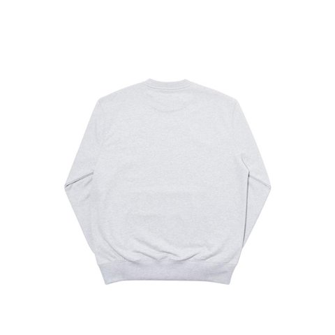 Palace KO CREW GREY MARL