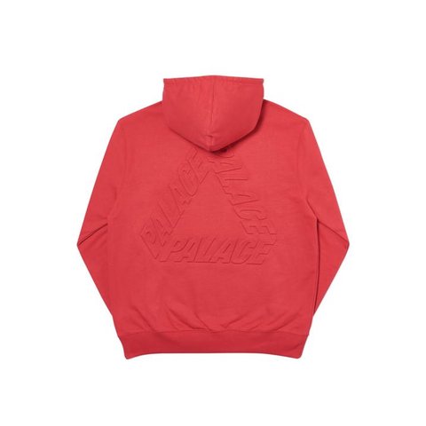 Palace DE BOSS P3 HOOD DARK RED