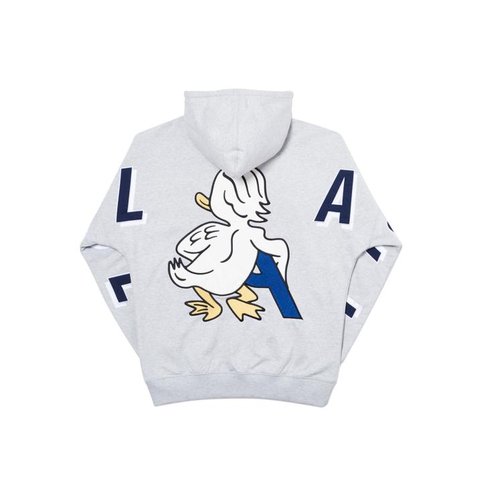 Palace DUCK OUT HOOD GREY MARL