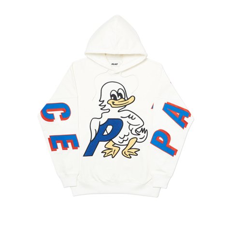Palace DUCK OUT HOOD WHITE - Colorway