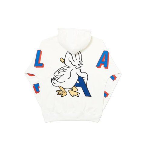 Palace DUCK OUT HOOD WHITE