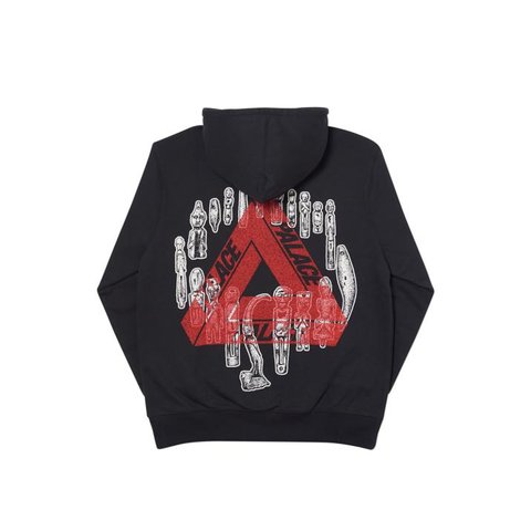 Palace JHEEZE HOOD BLACK