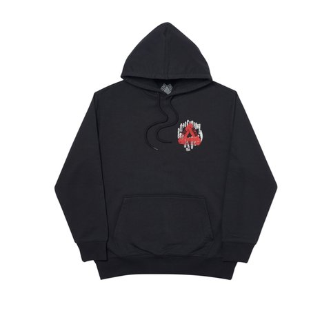 Palace JHEEZE HOOD BLACK - Colorway