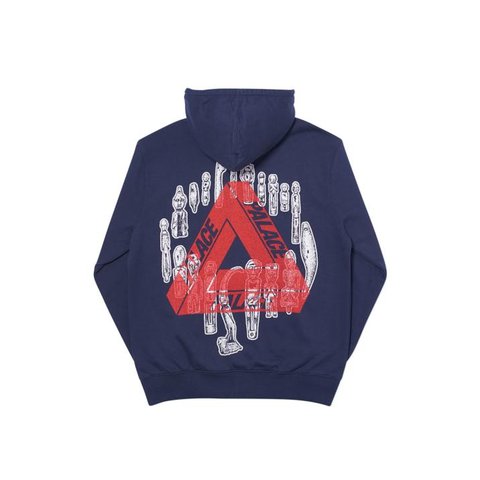 Palace JHEEZE HOOD NAVY