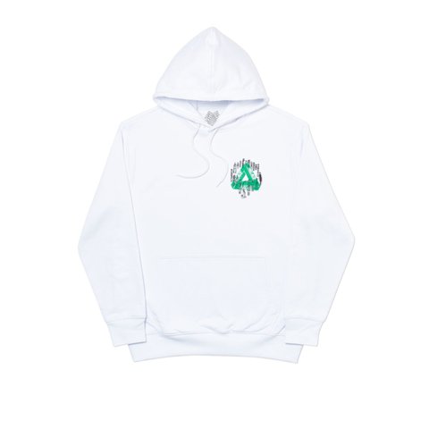 Palace JHEEZE HOOD WHITE - Colorway
