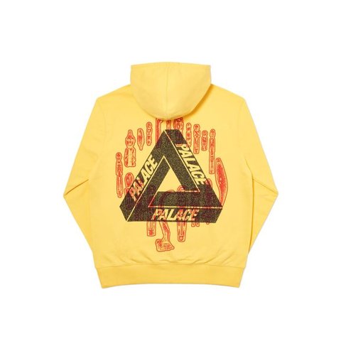 Palace JHEEZE HOOD YELLOW