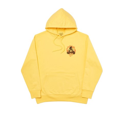 Palace JHEEZE HOOD YELLOW - Colorway