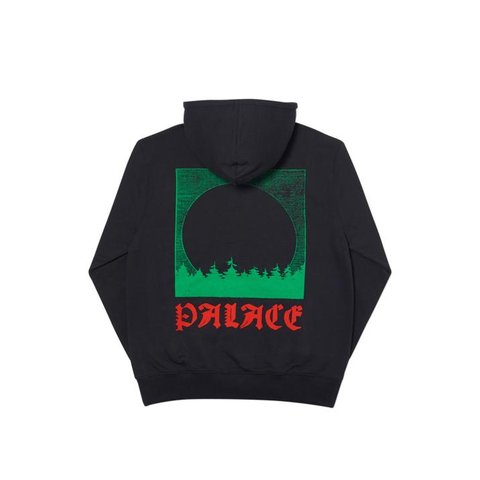 Palace MOON TREE HOOD BLACK