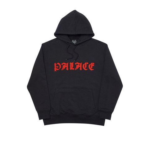 Palace MOON TREE HOOD BLACK - Colorway