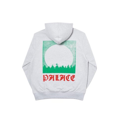 Palace MOON TREE HOOD GREY MARL