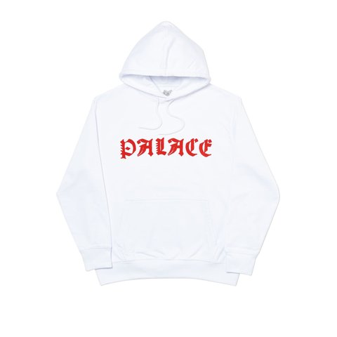 Palace MOON TREE HOOD WHITE - Colorway