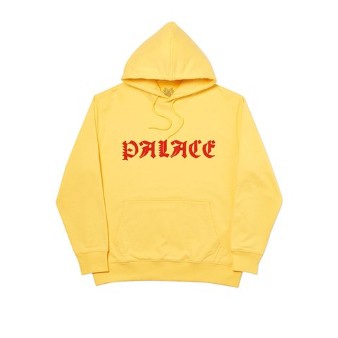 Palace MOON TREE HOOD YELLOW - Colorway