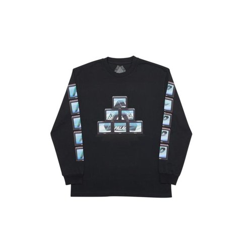 Palace PTV LONGSLEEVE BLACK