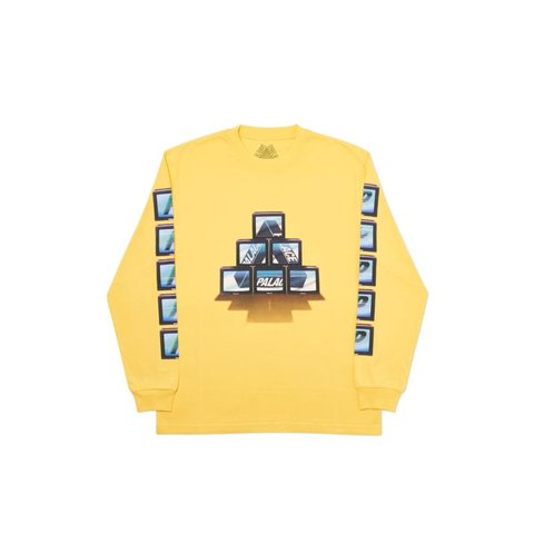 Palace PTV LONGSLEEVE YELLOW