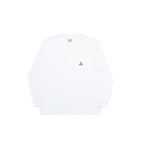 Palace SOFAR POCKET LONGSLEEVE WHITE