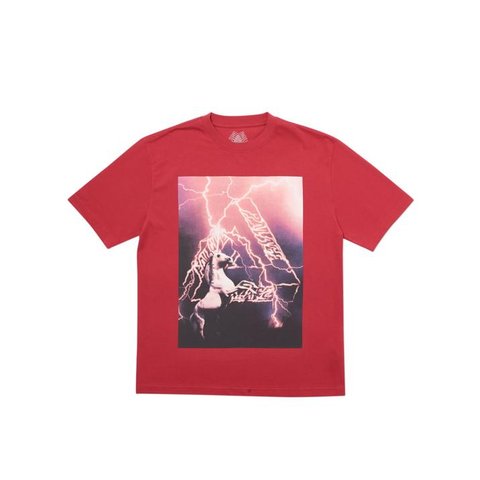 Palace CORN T-SHIRT DARK RED