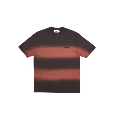 Palace FADER DIP DYE T-SHIRT BLACK - Colorway