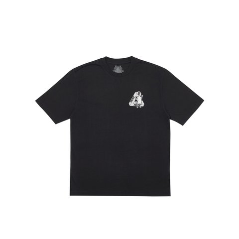 Palace U FIGURE T-SHIRT BLACK - Colorway