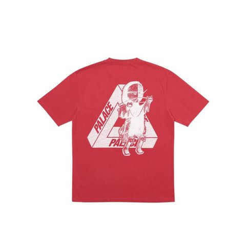 Palace U FIGURE T-SHIRT DARK RED