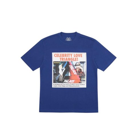 Palace LOVE TRIANGLE T-SHIRT BLUE