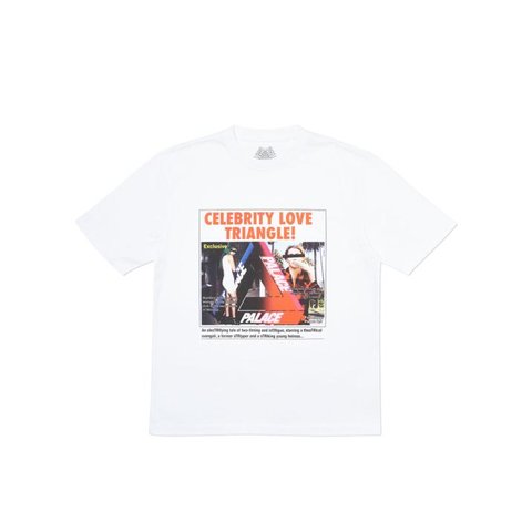 Palace LOVE TRIANGLE T-SHIRT WHITE