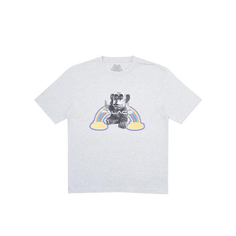 Palace PUCK U SIR T-SHIRT GREY MARL