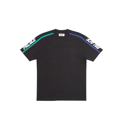 Palace SIDELINE T-SHIRT BLACK - Colorway