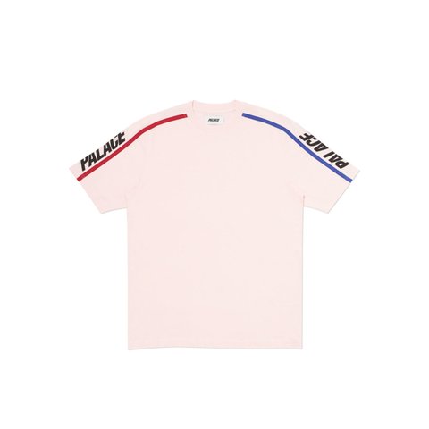 Palace SIDELINE T-SHIRT PINK - Colorway