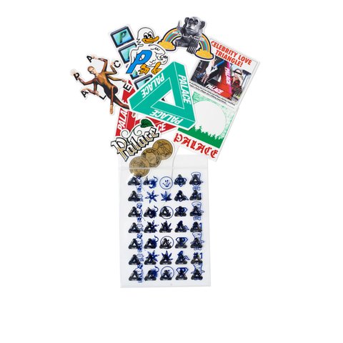 Palace STICKER PACK WINTER - Colorway