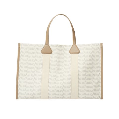 Palace PALACE TOTE BAG CREAM - Colorway