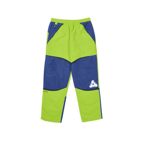 Palace P-DURA SHELL BOTTOMS LIME / NAVY / BLACK - Colorway