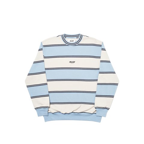 Palace DIALER CREW BLUE - Colorway