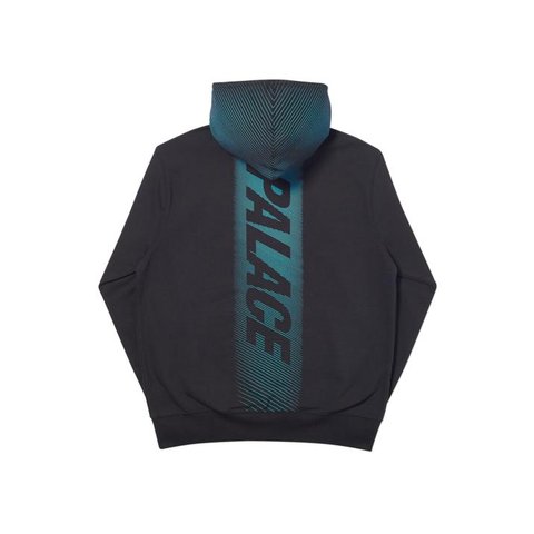 Palace LASER LINES HOOD BLACK