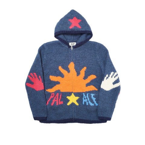 Palace SOAP DODGER KNIT NAVY - Colorway