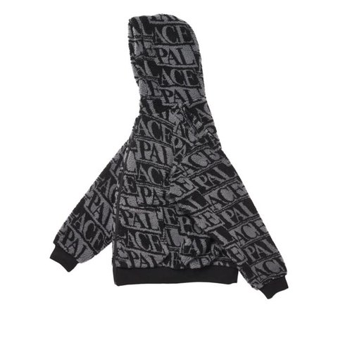 Palace J-ARD FLEECE JACKET BLACK / GREY