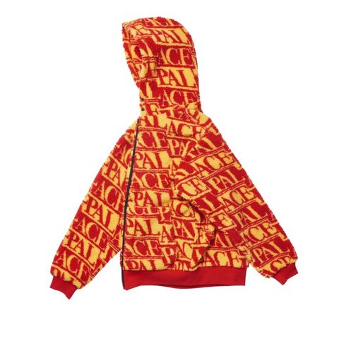 Palace J-ARD FLEECE JACKET RED / YELLOW